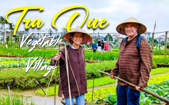 hoi an countryside bicycle tour with tra que vegetable village farming experience and lunch-4