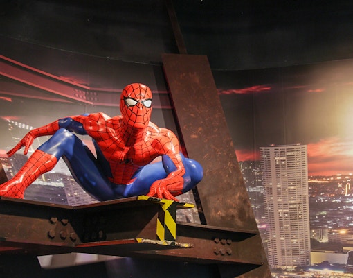 Spiderman at Madame Tussauds Orlando