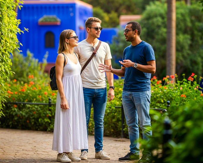 Jardin Majorelle, YSL Museum & Berber Art Museum Entry Ticket with Transport