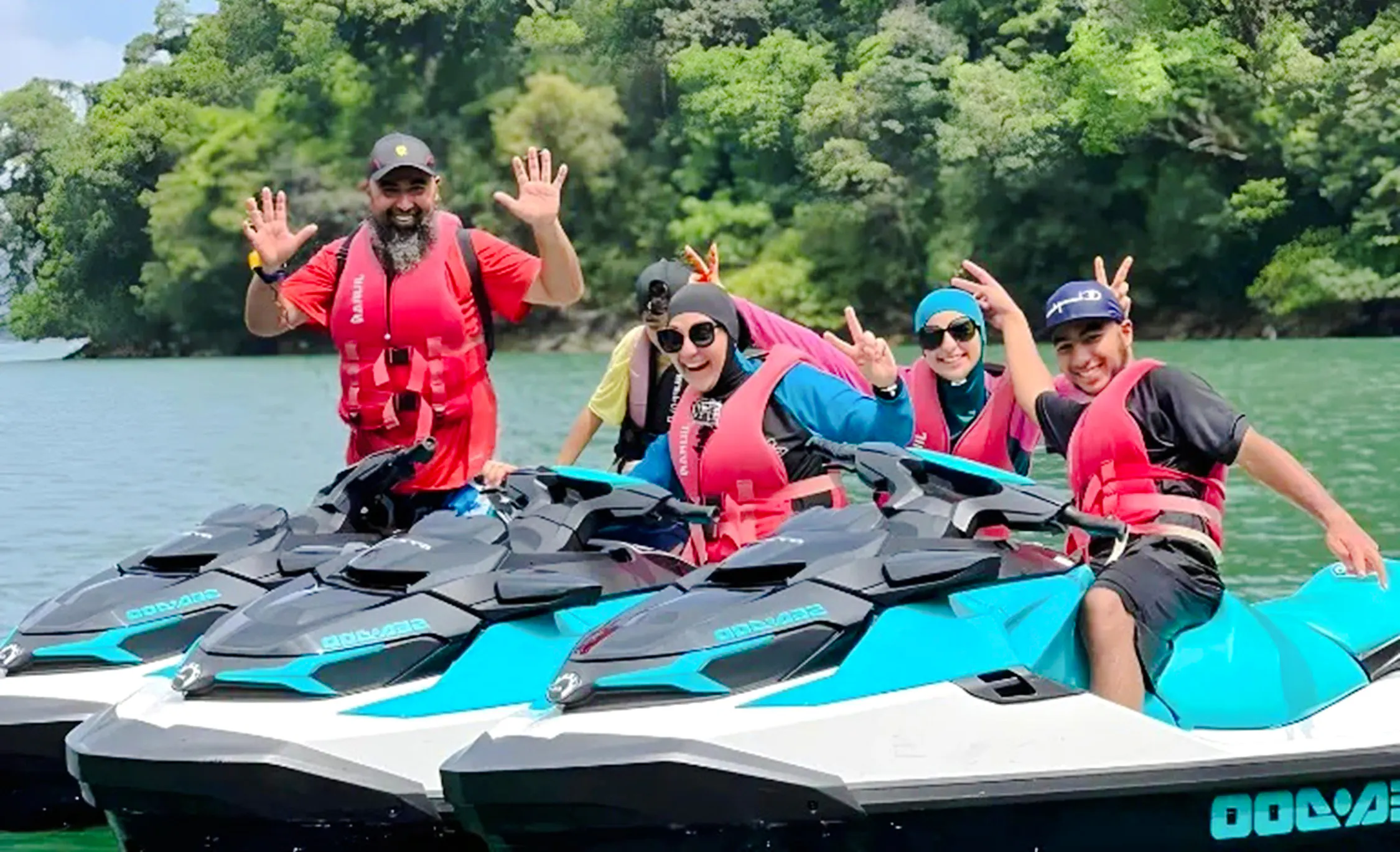 langkawi guided jet ski island-hopping tour-1