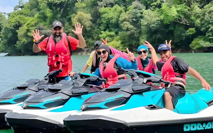 Langkawi Guided Jet Ski Island-Hopping Tour
