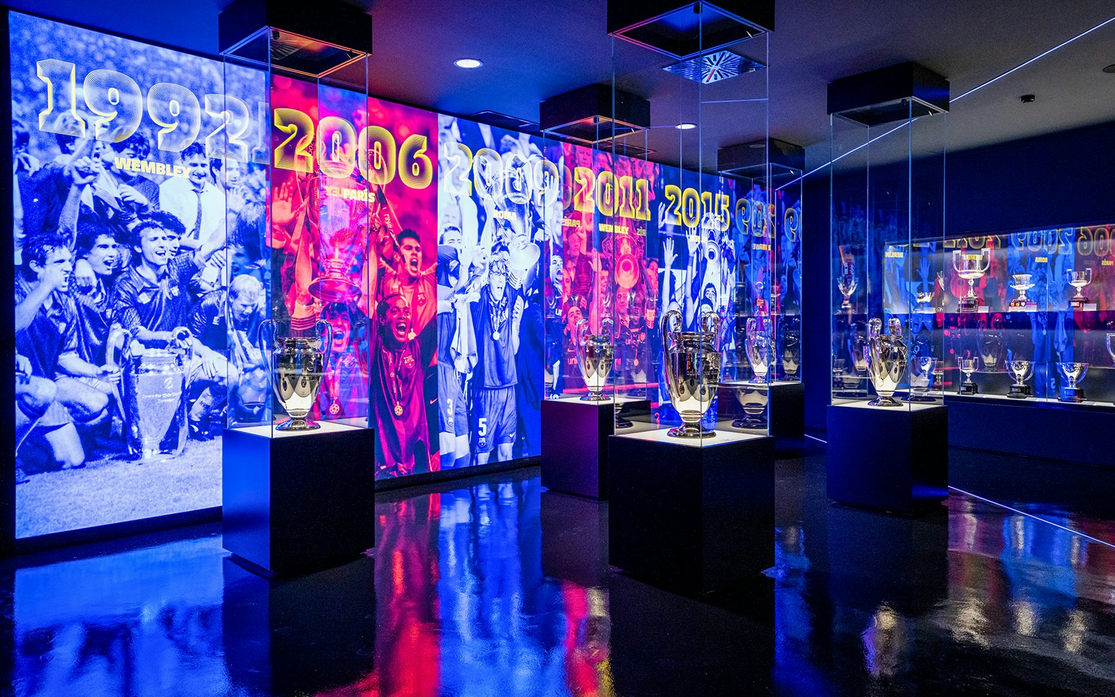 FC Barcelona Museum - Audiovisual Area and Multimedia Installations