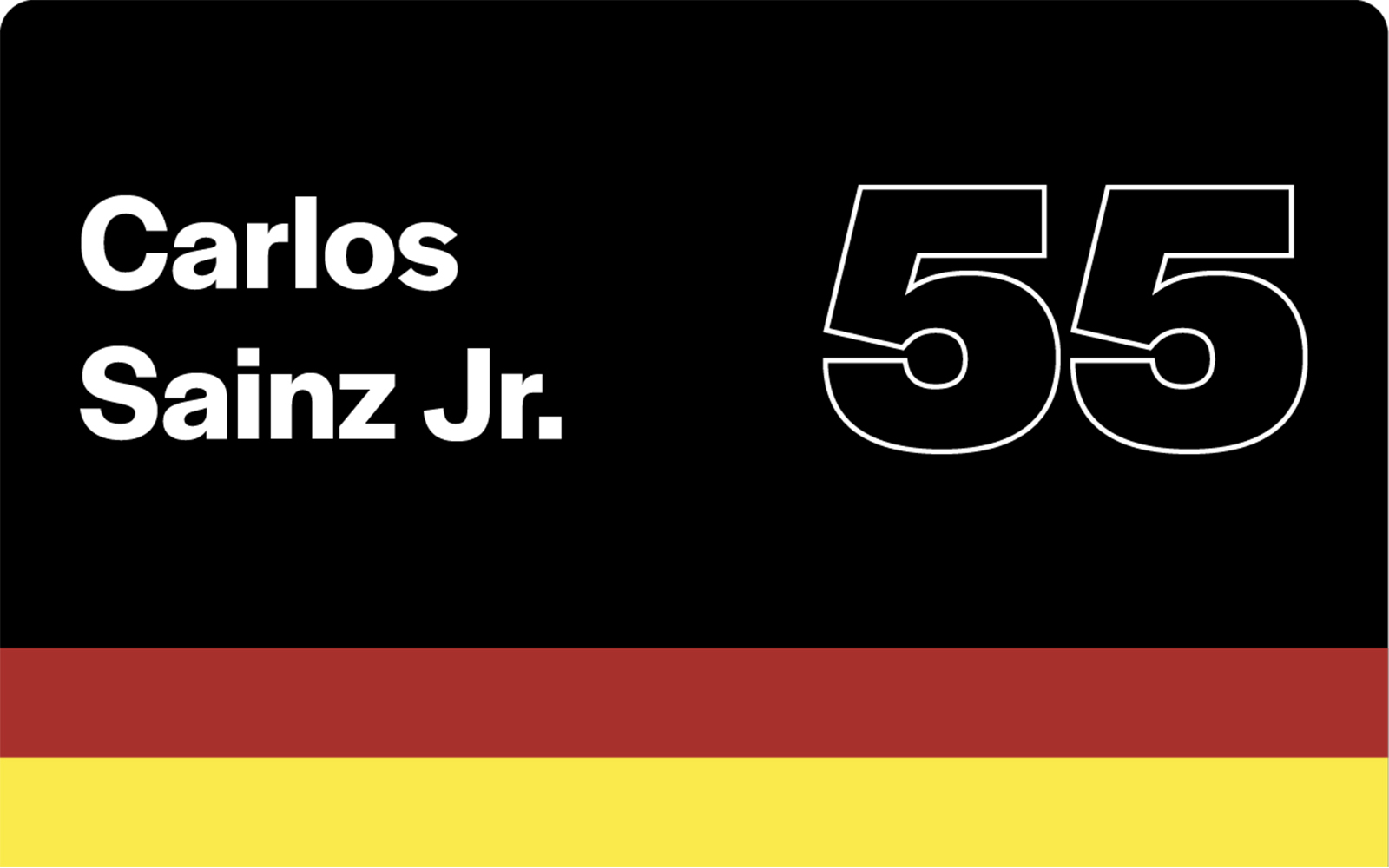 F1 Drivers Carlos Sainz Jr.