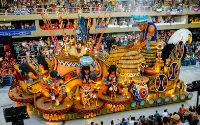 Rio Carnival 2027 Sambadrome Tickets with Round-Trip Transfers and Grandstand Seating