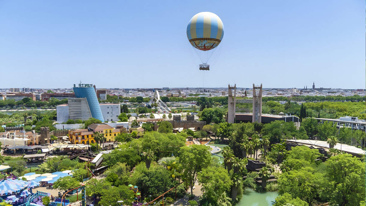 seville, port of the indies at the Isla Magica