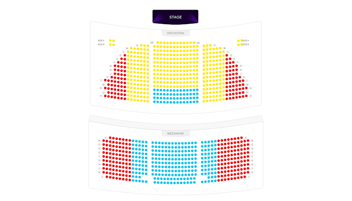 Music Box Theatre Seating Chart