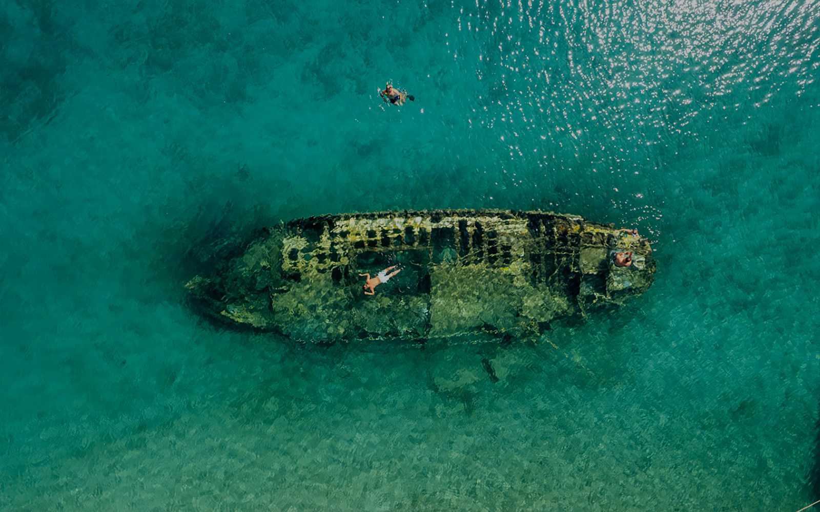 Shipwreck on Nečujam Bay