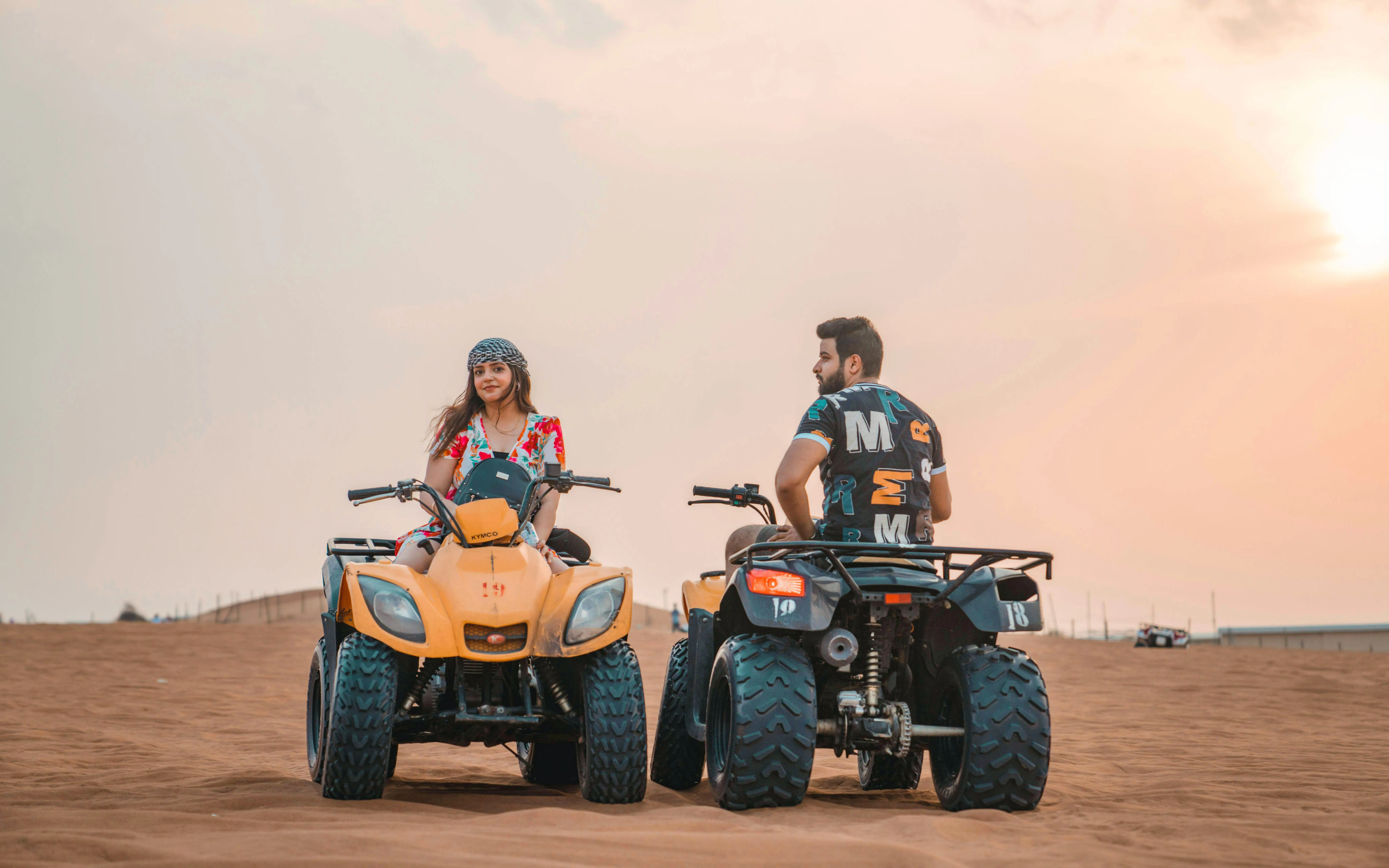 Quad Bike Dune Bashing Desert Safari Experience Including Dinner and Entertainment Image 6