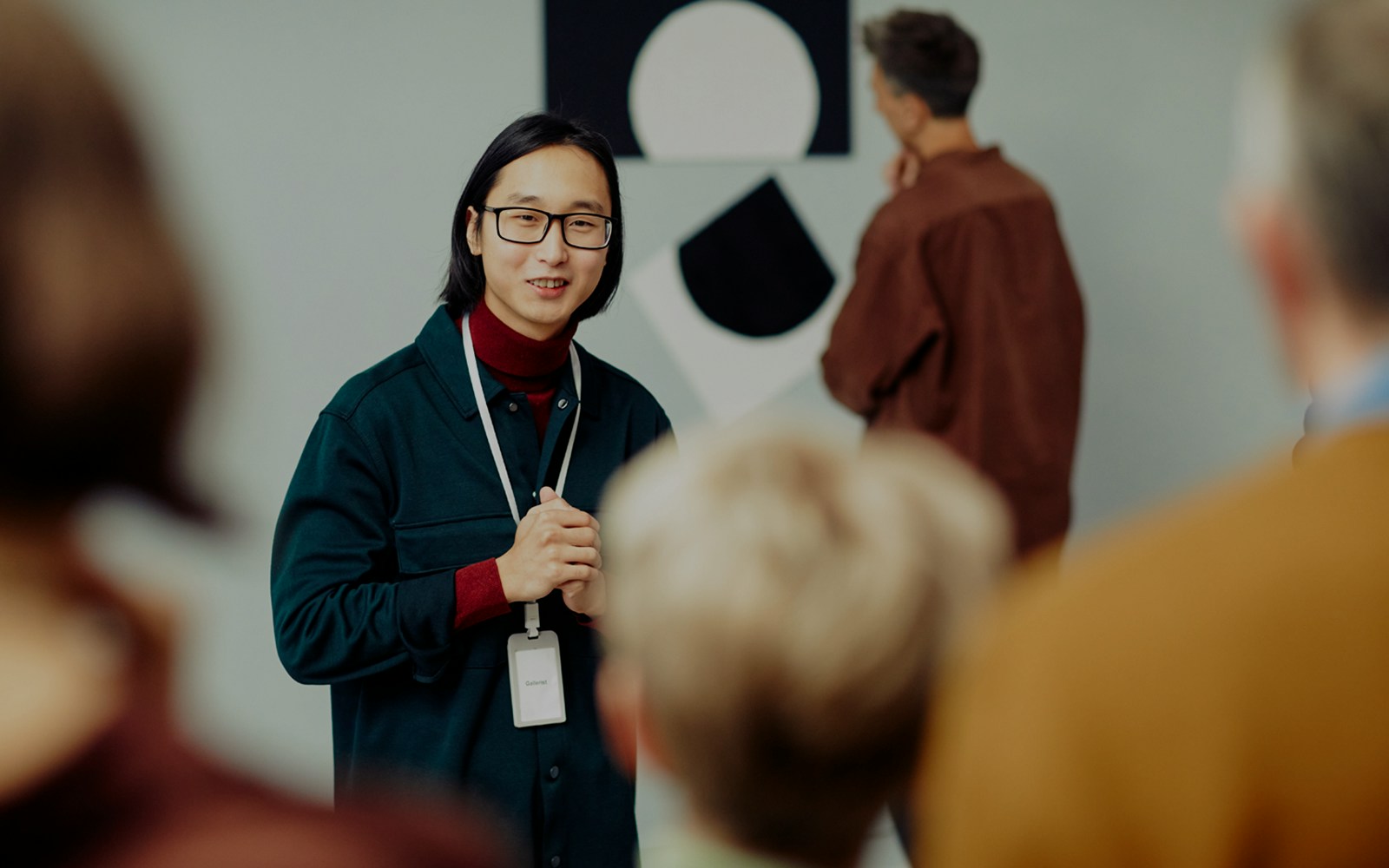 ArtScience Museum guided tour with visitors exploring interactive exhibits in Singapore.