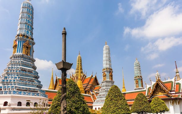 Architectural details of the Grand Palace