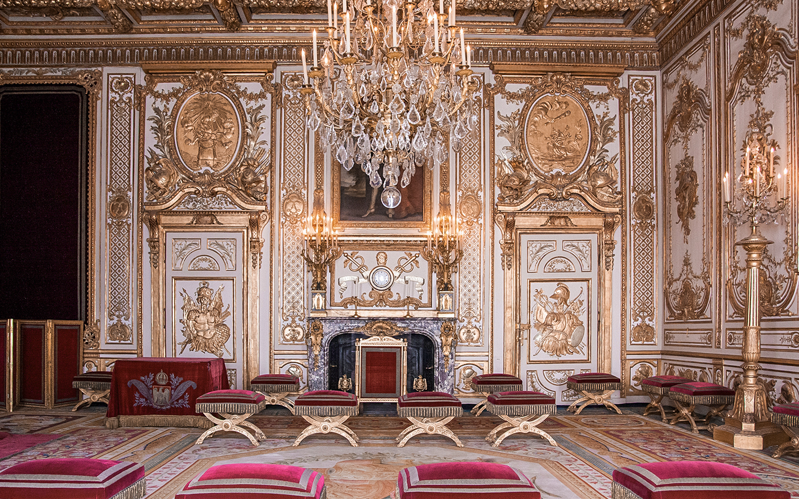 Napoleon's Apartments in the Château de Fontainebleau