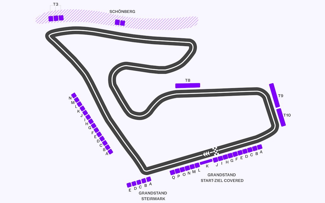 Austrian GP 2023 - Red Bull Ring Circuit