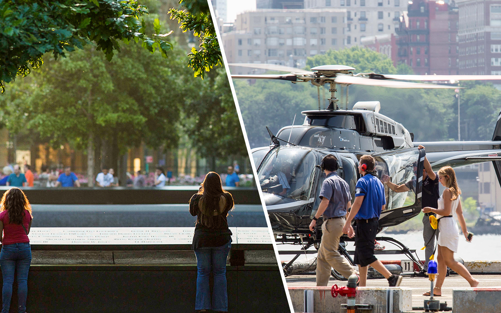 Combo (Save 5%): 9/11 Memorial & Museum Tickets + 15-Min NYC Helicopter Tour