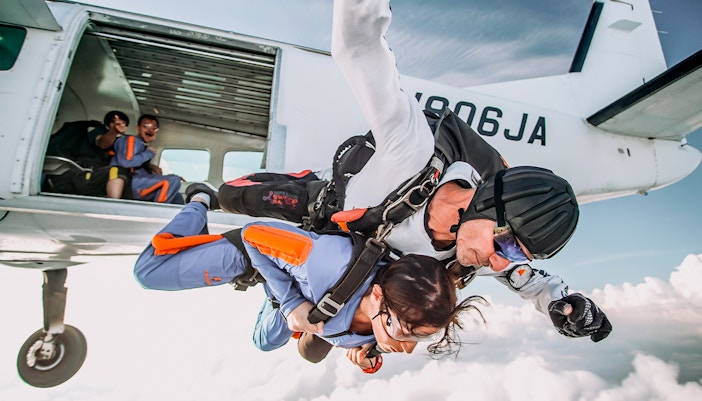 first time skydiving