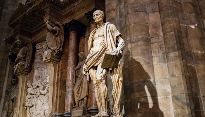 Saint Bartholomew Flayed Alive