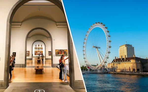 Combo: The National Gallery + London Eye Tickets