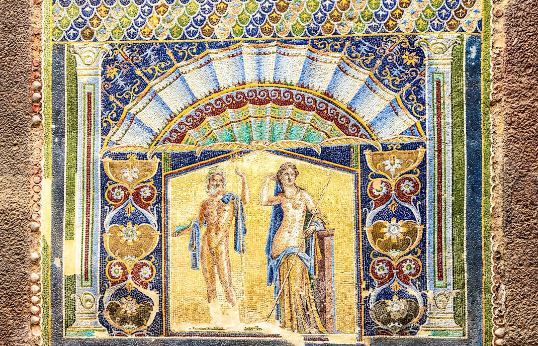 Mosaic in Herculaneum