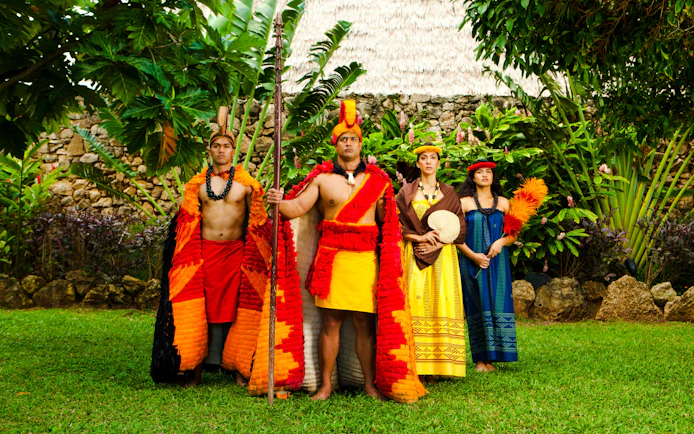 Polynesian Cultural Center: Aliʻi Lūʻau, Hā Show Package with Guided Tour