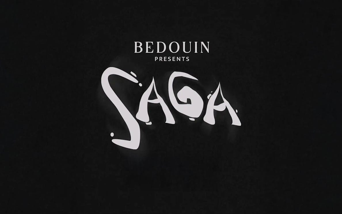 Bedouin presents Saga event logo for Club Chinois Sundays