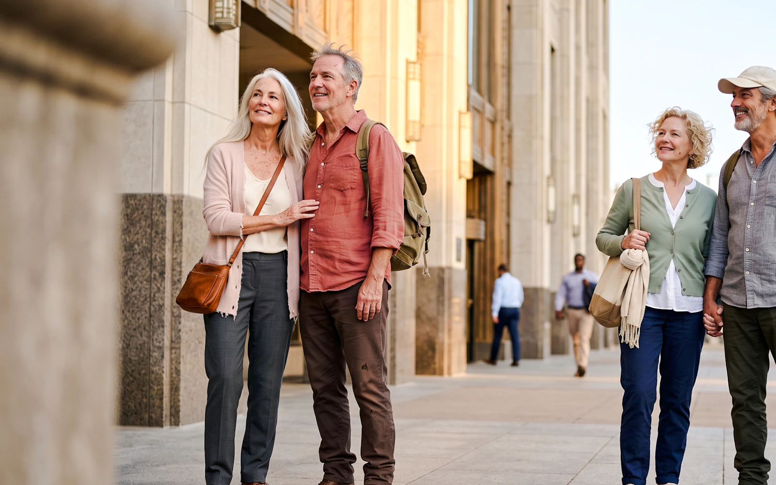 Dallas Whispers of Romance: A Couple’s Stroll
