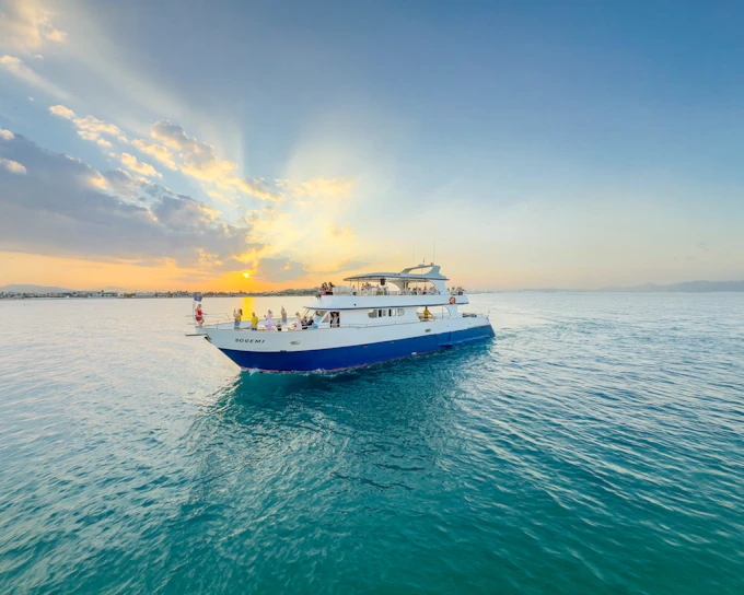 From Larnaca: Sunset Cruise with Wine