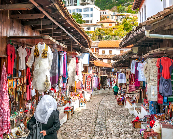 From Tirana: Kruja Castle, Old Bazaar & Sari Salltik Day Trip