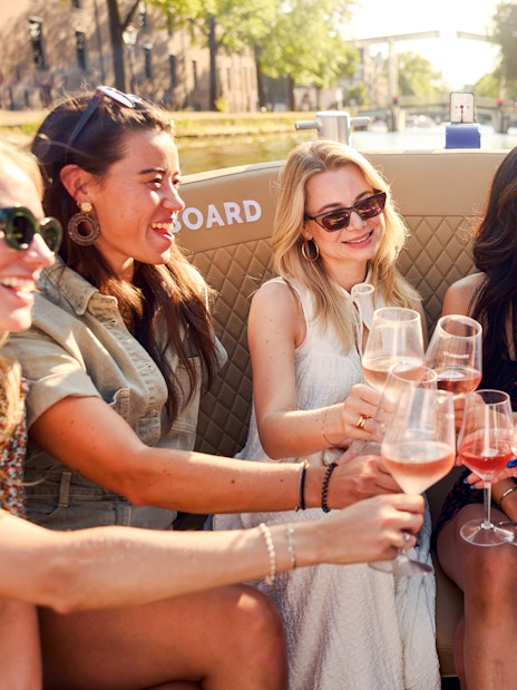 amsterdam: 1-times luksus kanalrundfart med elektrisk båd og bar om bord-5