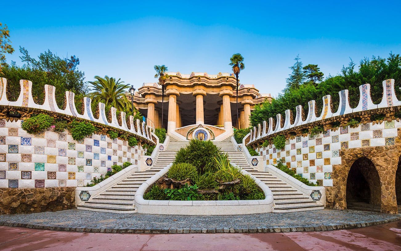 barcelona: park güell-ervaring met audiogids in meerdere talen -5
