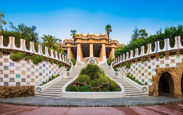 barcelona: park güell-ervaring met audiogids in meerdere talen -5