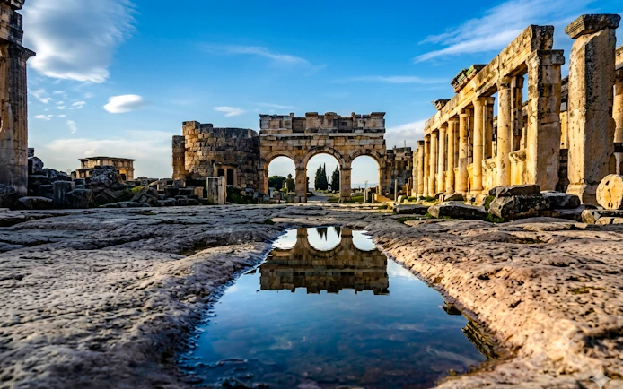 From Antalya: Pamukkale and Hierapolis Private Tour