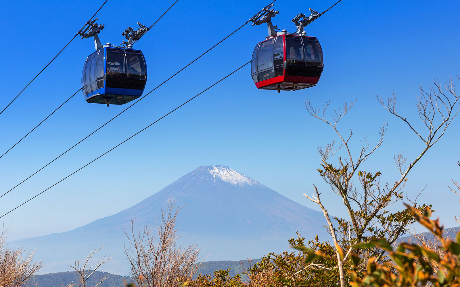 Owakudani from above