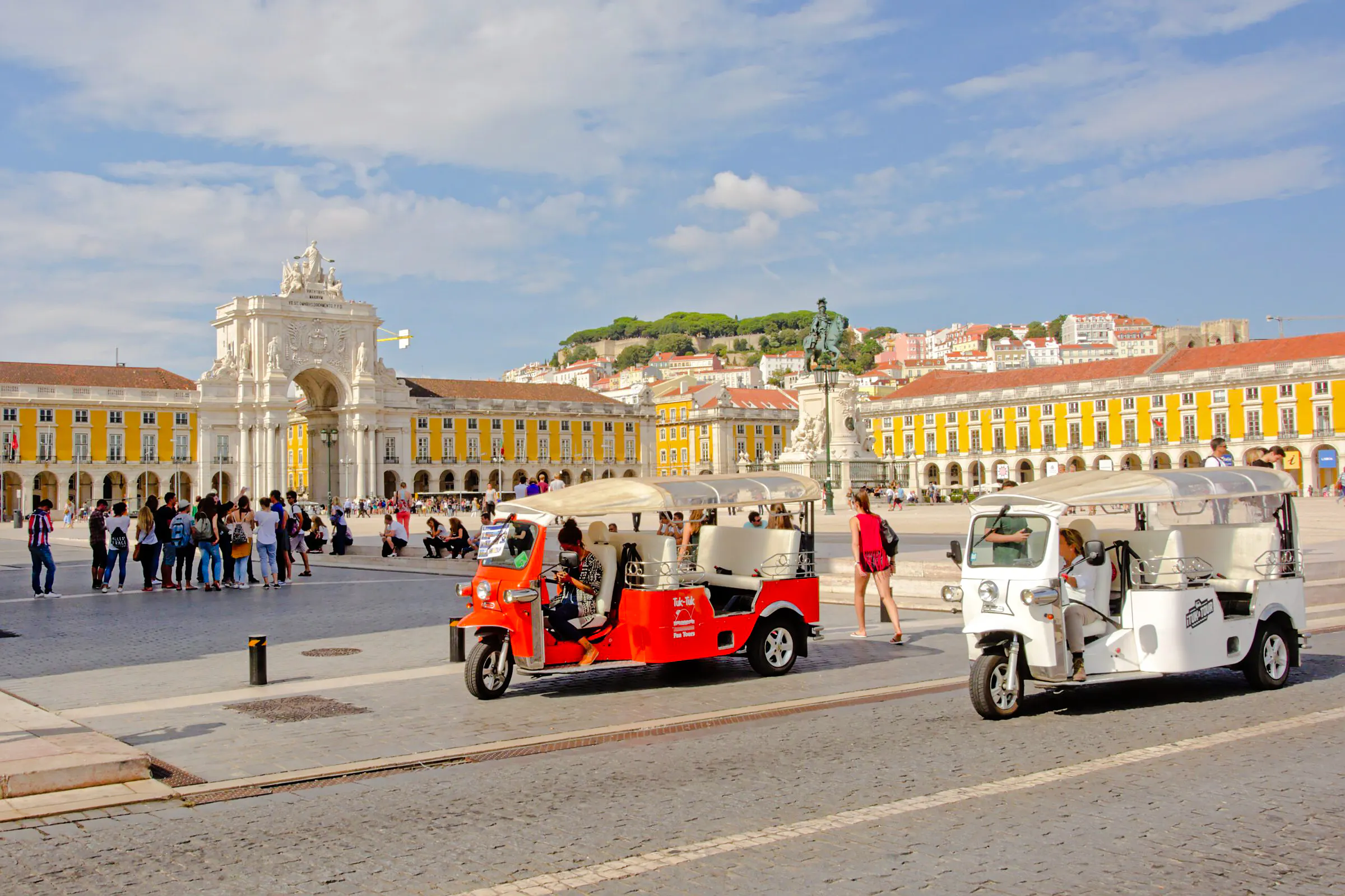 Lisbon Private Electric Tuk Tuk Tour of Chiado & Bairro Alto