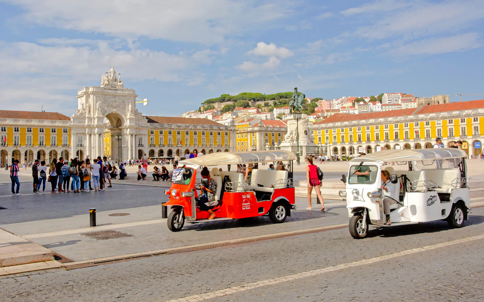 Lisbon Private Electric Tuk Tuk Tour of Chiado & Bairro Alto