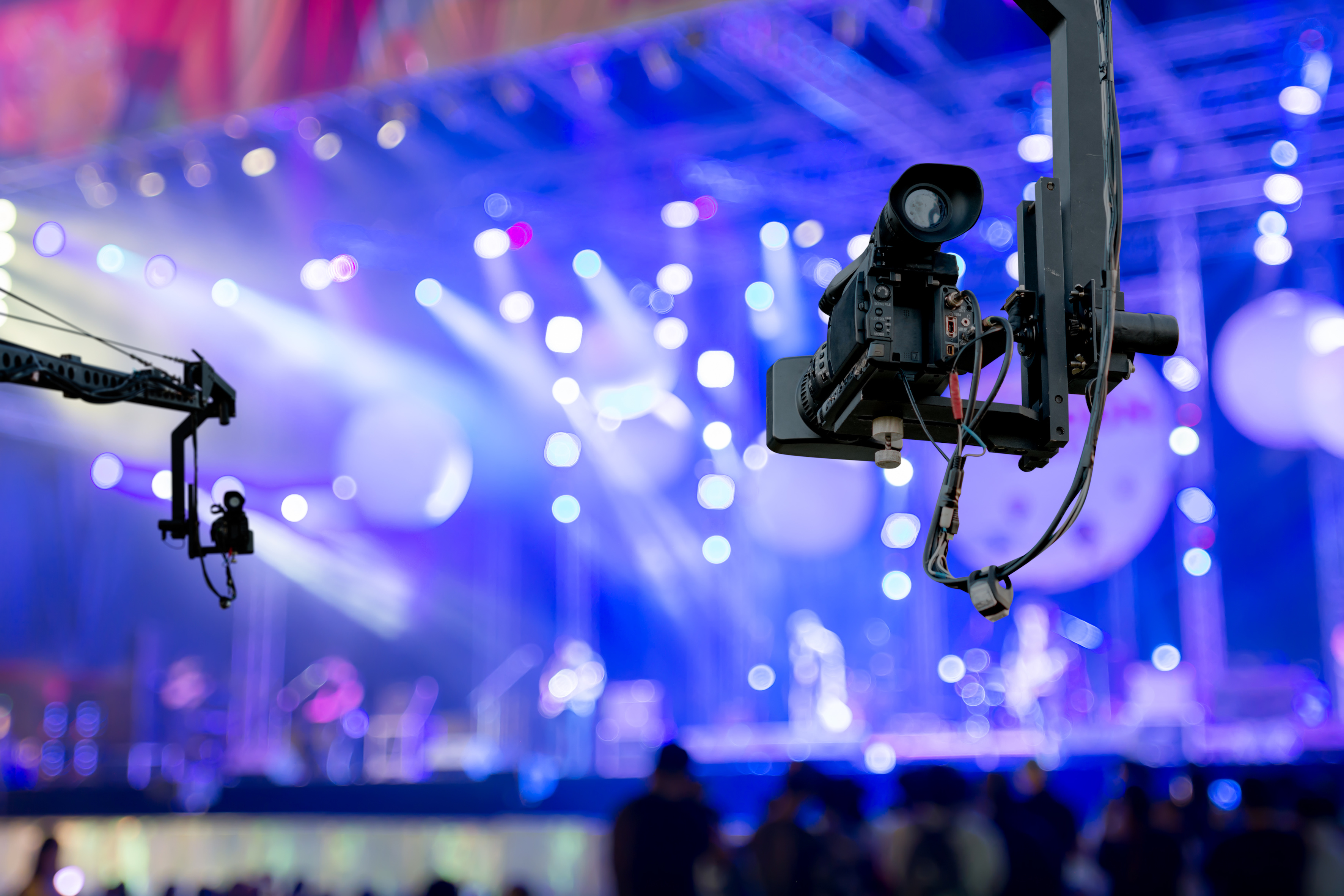 Camera covering live event - Eurovision