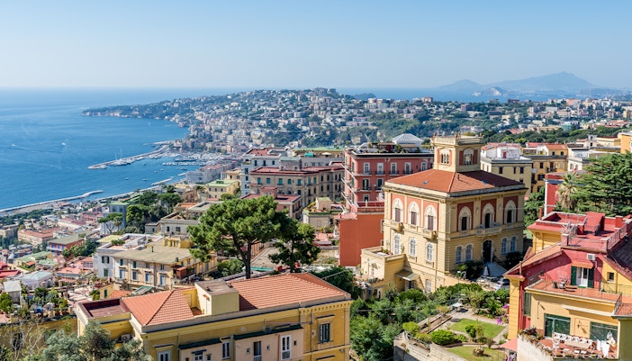 Vista panoramica da Castel Sant'Elmo