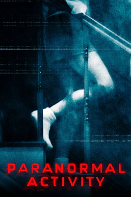 Child on stairs in eerie blue light, Paranormal Activity Broadway.