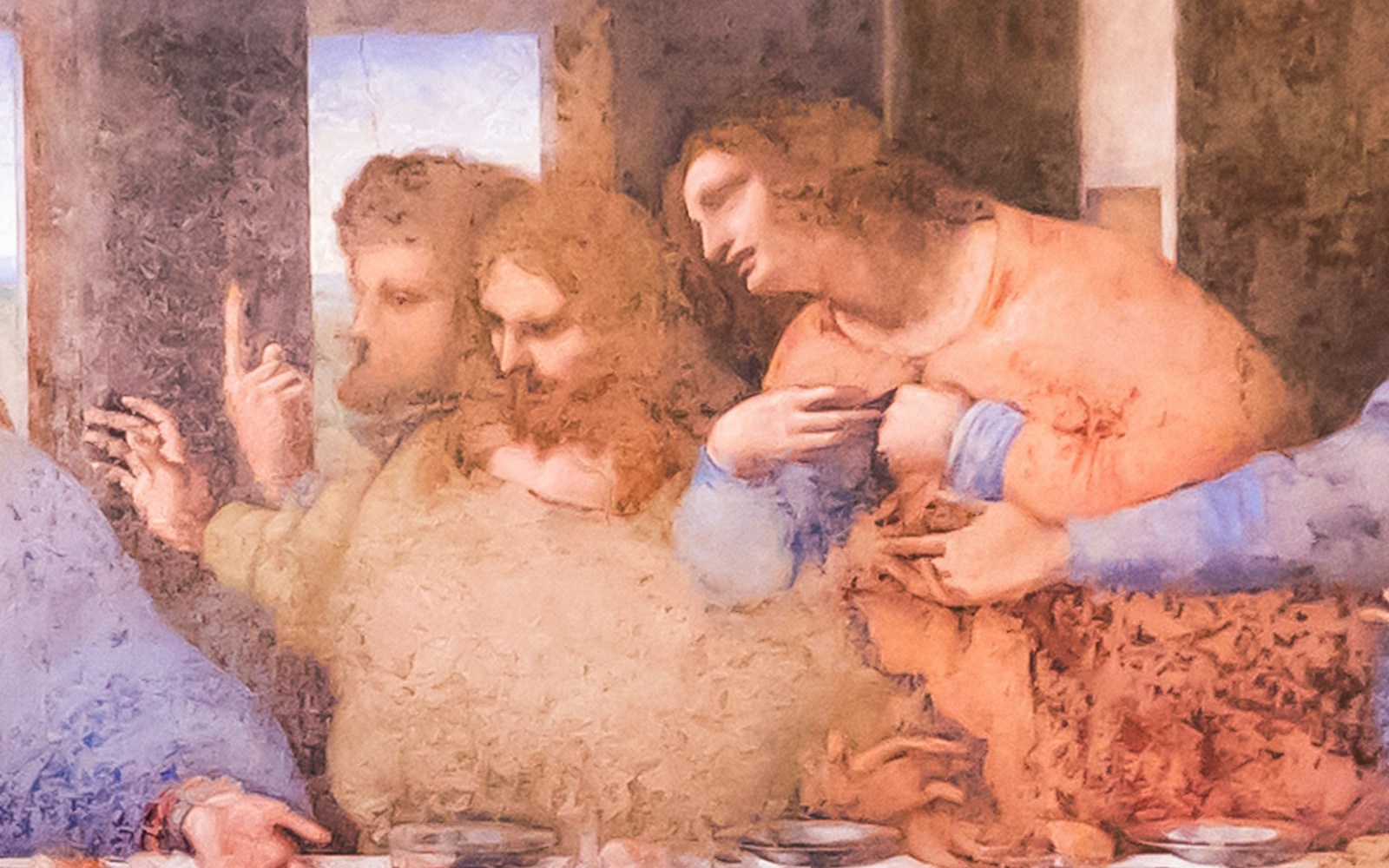 The Last Supper figures