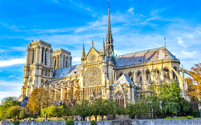 Notre-Dame ljudguide + utvändig guidad tur