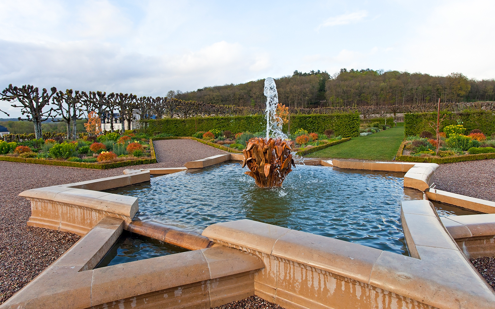 Sun garden  Chateau de Villandry