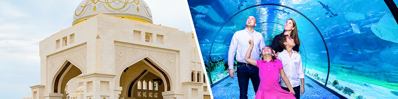 Combo: Biglietti Qasr Al Watan + National Aquarium Abu Dhabi