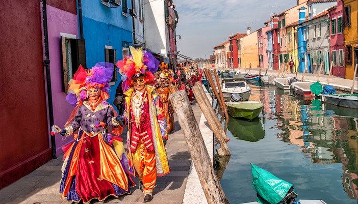 Take Part in the Burano Carnival