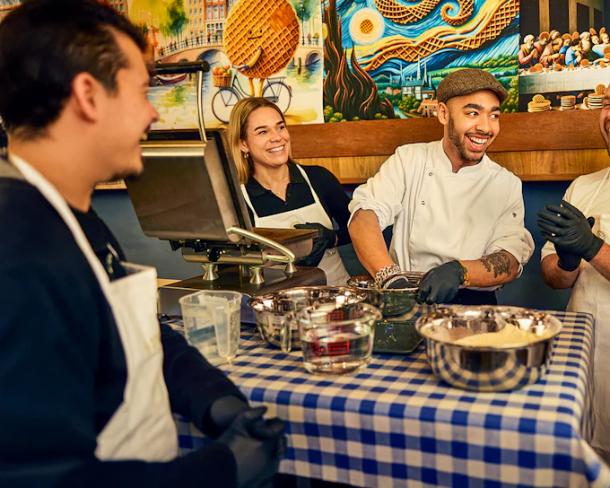 Traditional Dutch Syrup Waffle-Making Workshop