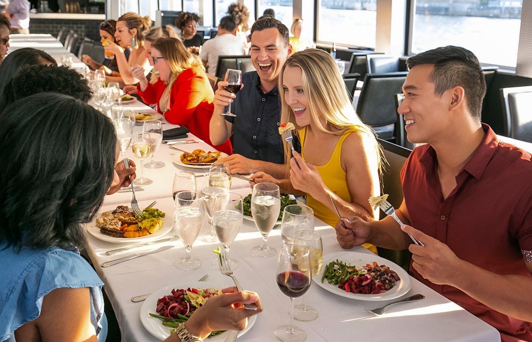 New York City Luxury Dinner Harbor Cruise