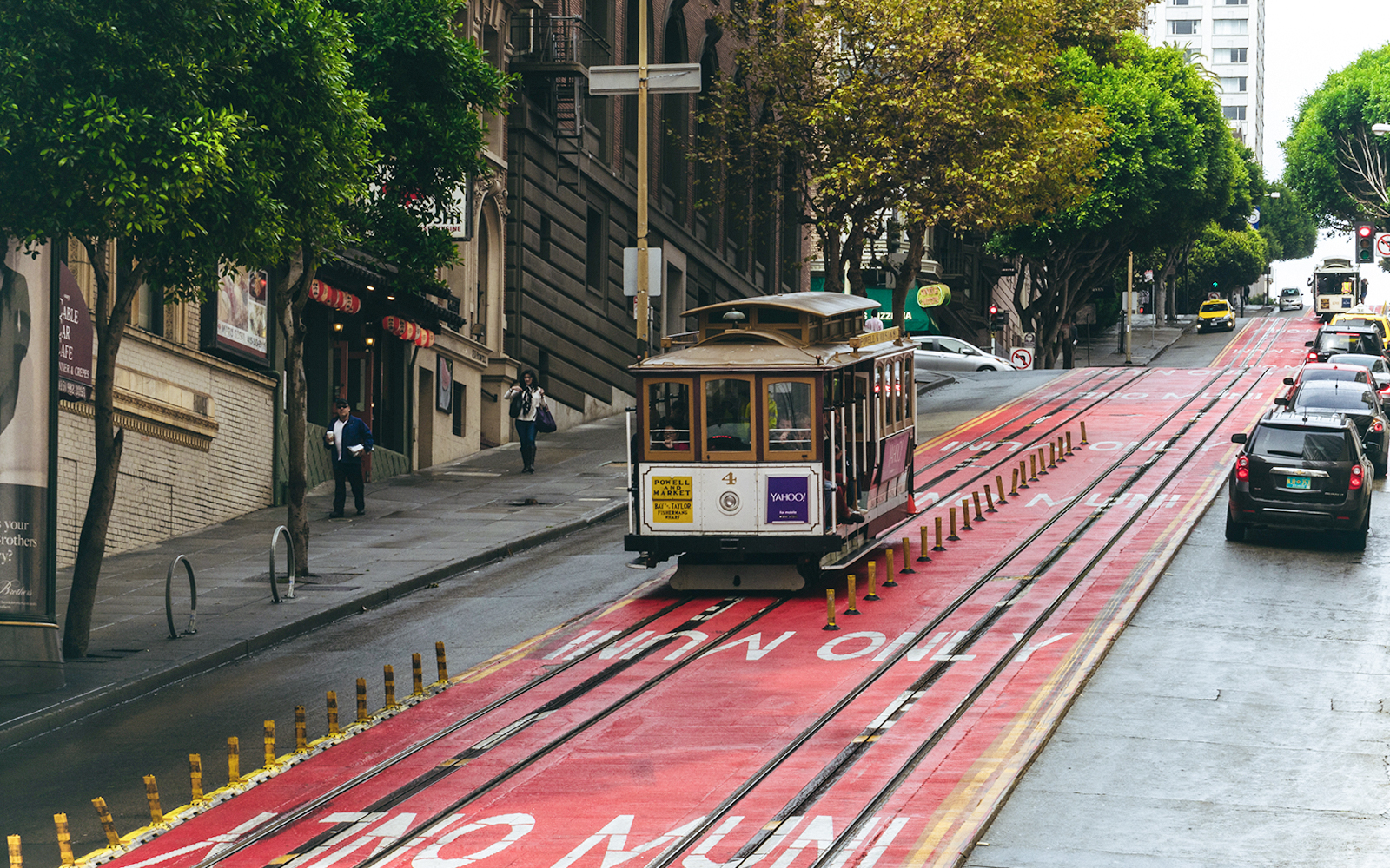Powell Street, vendeplads for svævebane