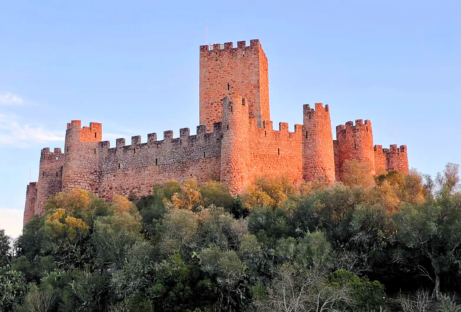 From Lisbon: Tomar, Convent of Christ and Almourol Castle Guided Day Trip