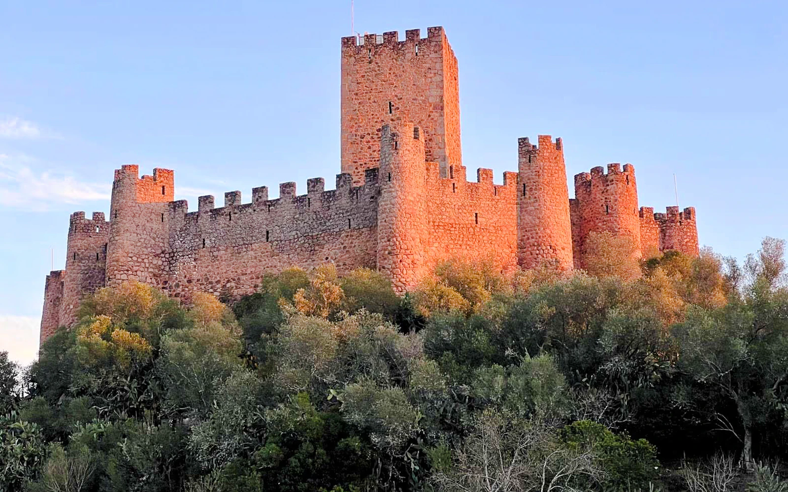 From Lisbon: Tomar, Convent of Christ and Almourol Castle Guided Day Trip