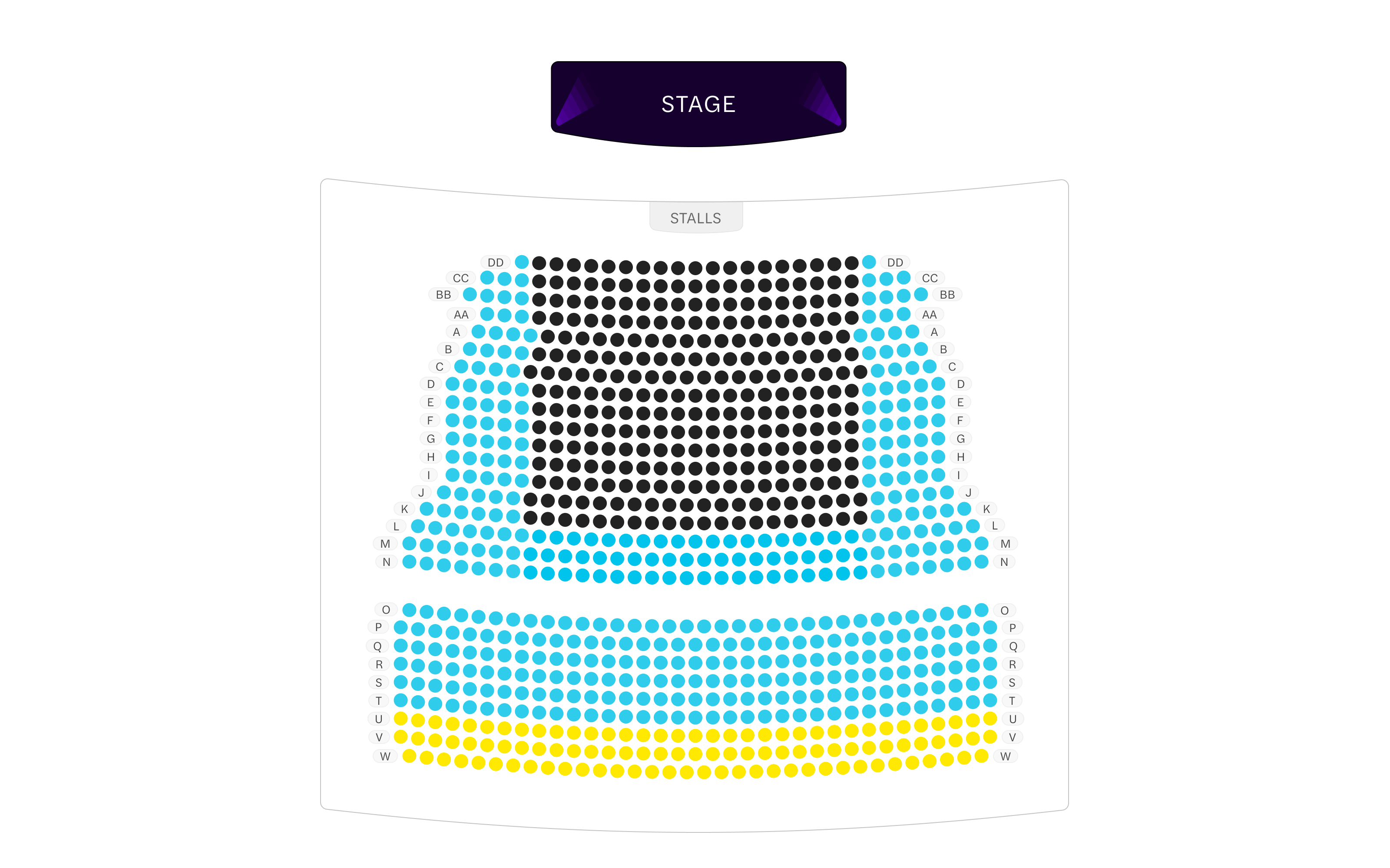 Lyric Theatre, QPAC Stalls