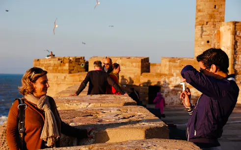 essaouira guided walking tour: skala du port, medina ramparts and fish market-1