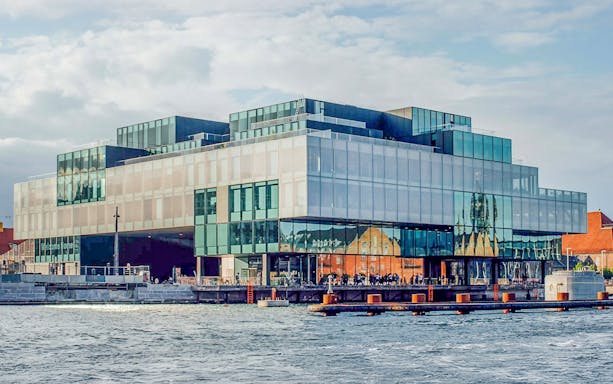 The Blox building by the waterfront in Copenhagen, Denmark.