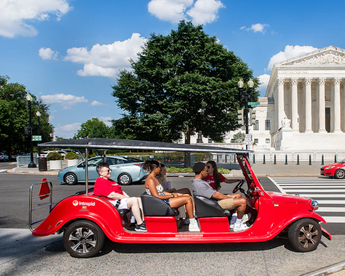 Washington DC Monuments and Memorials Electric Cart Tour